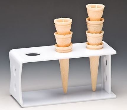 Acrylic Ice Cream Service Stand