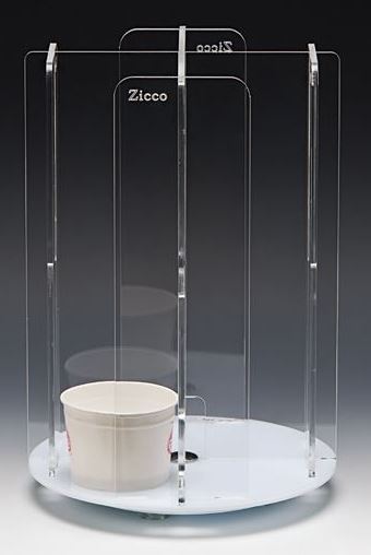 Acrylic Rotating Glass Holder Stand