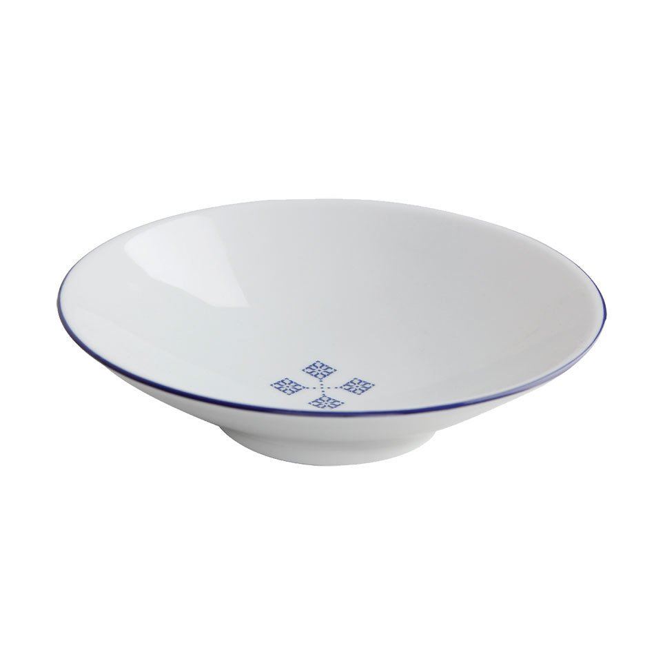 Blue Passion  Porcelain Deep Plate