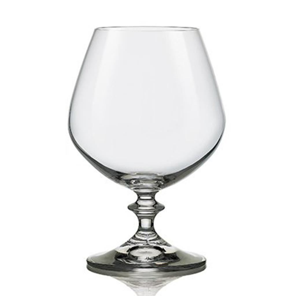 Crystalex Angela Kristalin 400 ml Konyak Bardağı6
