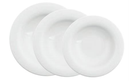 Lara Porcelain Deep Plate