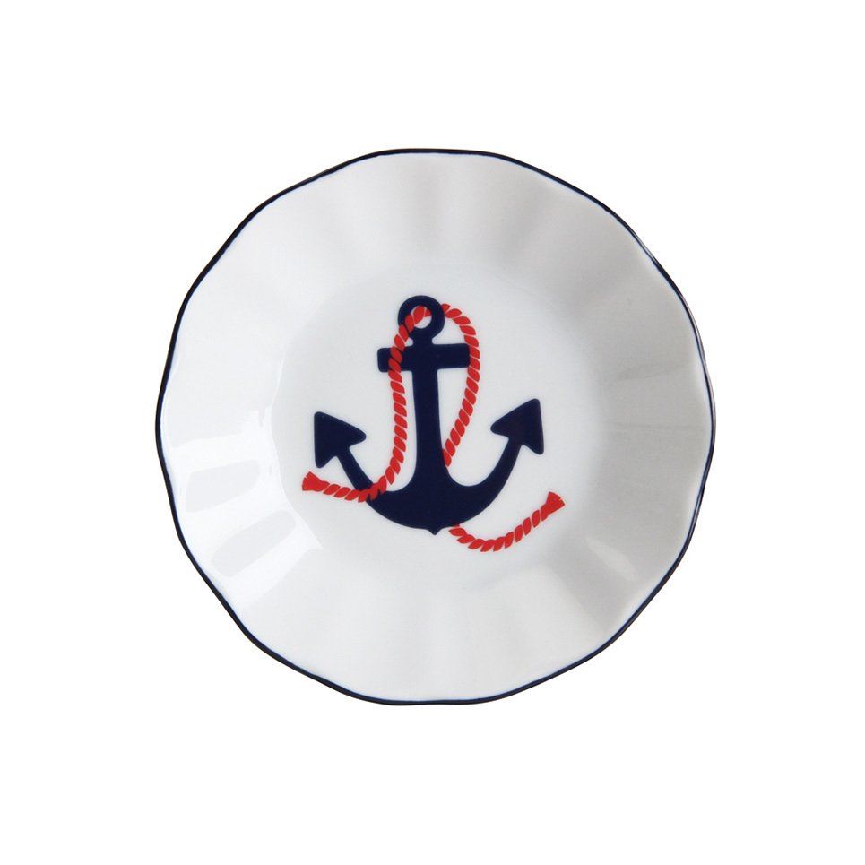 Marine Porcelain Tea Plate