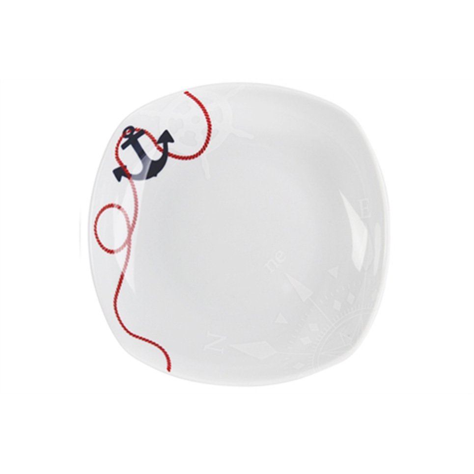 Marine Porcelain Deep Plate
