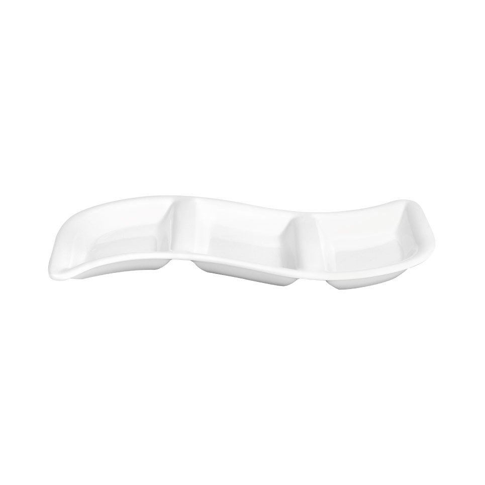 Porselen 3 Gözlü Meze Tabağı 31 cm A+P