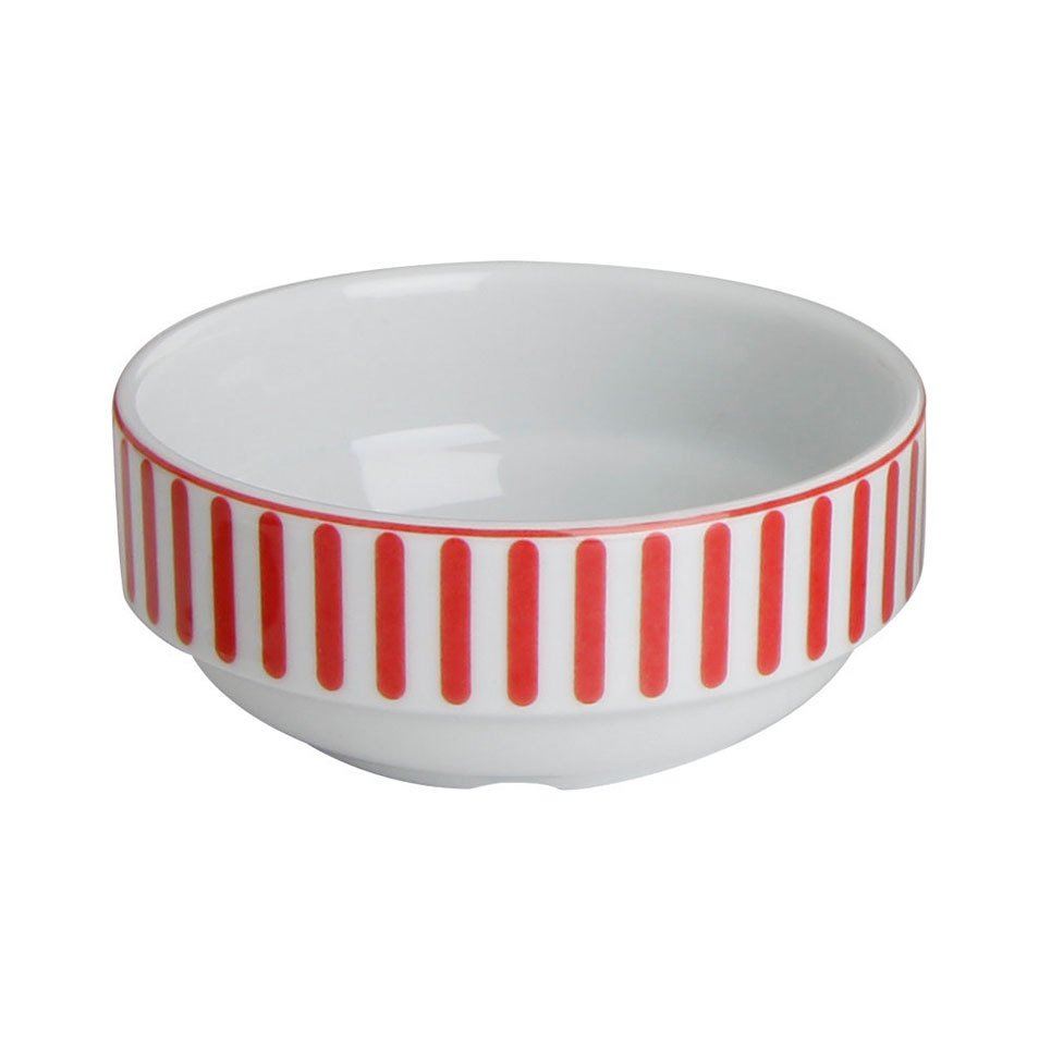 Red Manoir Porcelain Bowl A+P