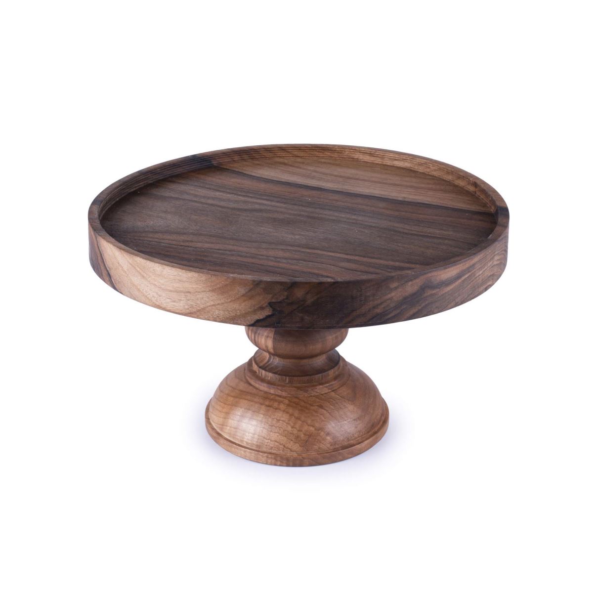 W01030152 Classic Cake Stand Small Walnut