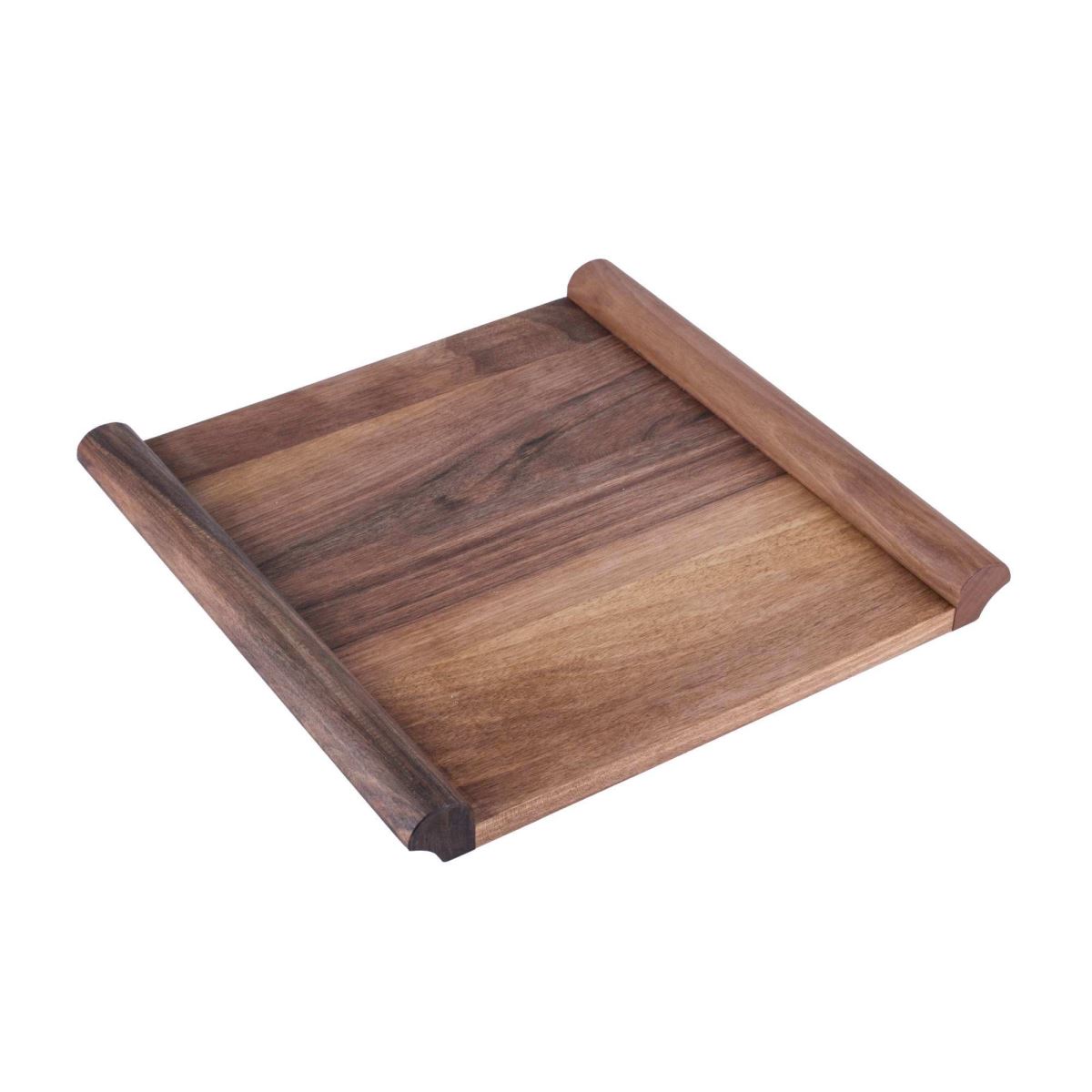 W05030080 Charm Room Tray Square Walnut